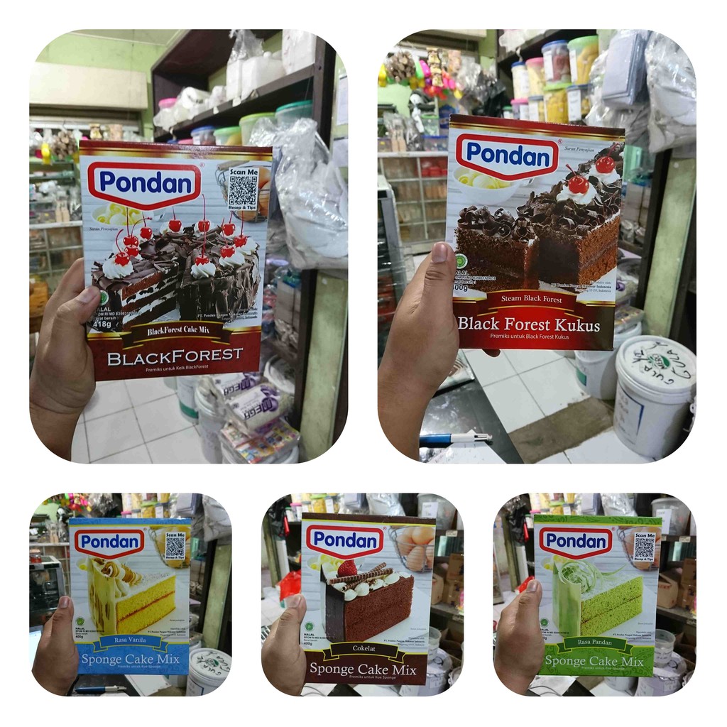 Jual Black Forest Black Forest Kukus Sponge Cake Tepung Premiks