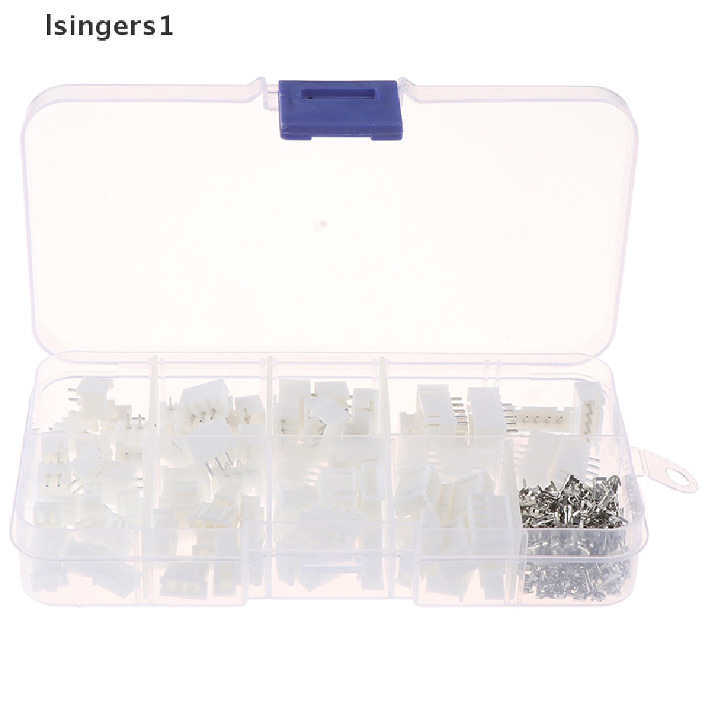 (lsingers1) 1 Kotak JST-XH Kit 2 / 3 / 4 / 5Pin XH2.54MM Konektor Kabel PCB Header