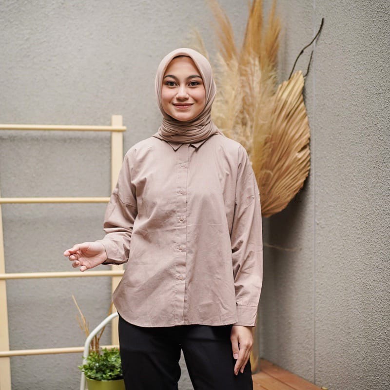 BEFAST - ZEC OOTD Blus Wanita FILLIYA / Olynara Shirt / Blouse Ke kantor / Blouse Wanita Casual