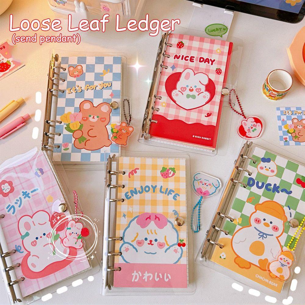 Preva Binder Notebook Portable Kreatif Halaman Dalam Loose-leaf Refill Alat Tulis Tangan Akun Diary