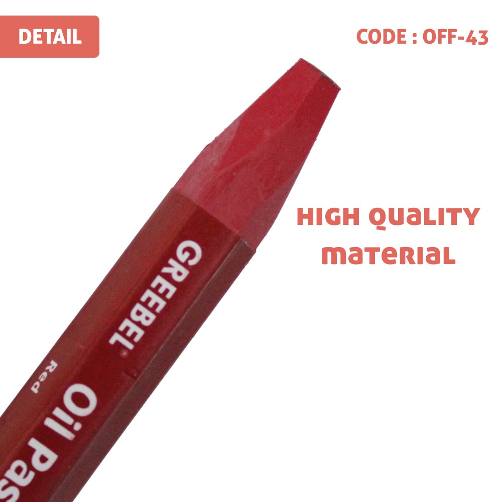 KRAYON ARTIST TRANSPARANT ISI 24 WARNA GREEBEL OIL PASTELS PP CRAYON GRIBEL ART KRAYON PENSIL WARNA MENGGAMBAR