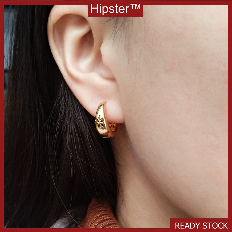 Retro Classic Ethnic Style Exquisite Hollow Pattern Ear Clip