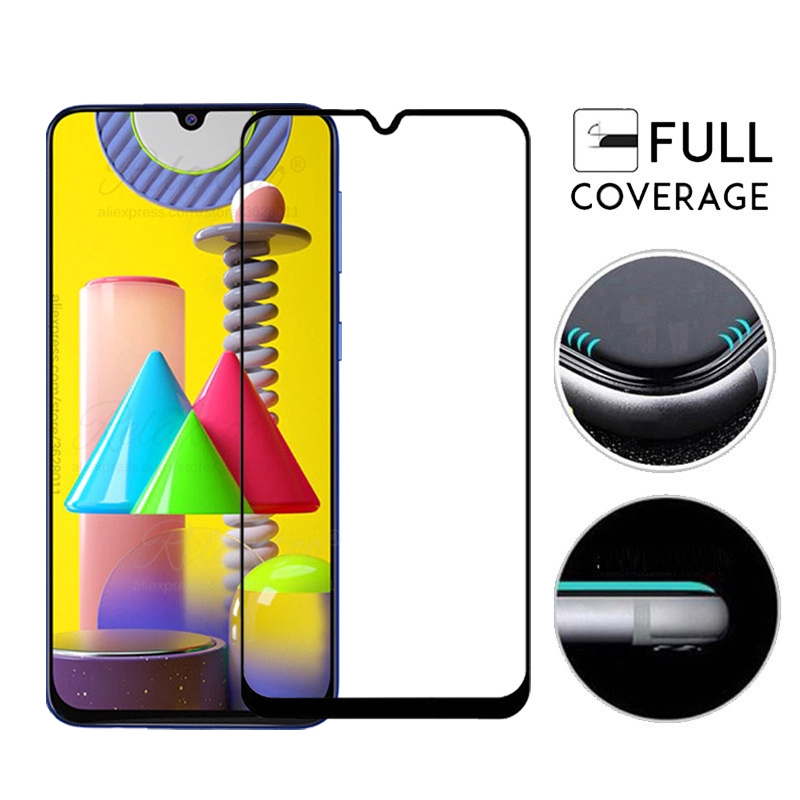 2 In1 Camera Lens Film +Tempered Glass Flim Screen Protector For Samsung Galaxy M31