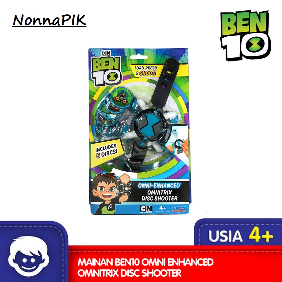 Ben 10 Omnitrix Disc Shooter ORIGINAL by Playmates