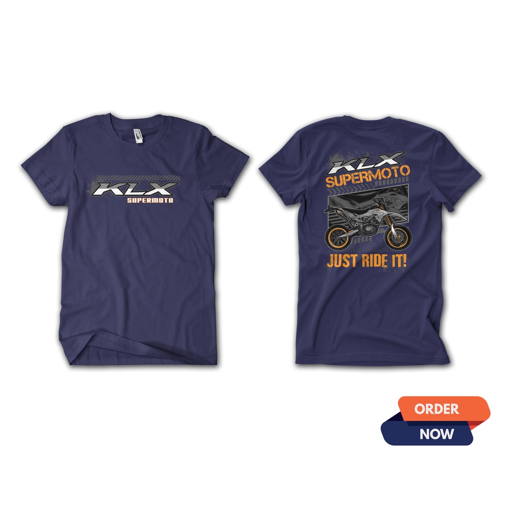 KAOS KAWASAKI KLX KAOS BAJU OTOMOTIF SUPERMOTO