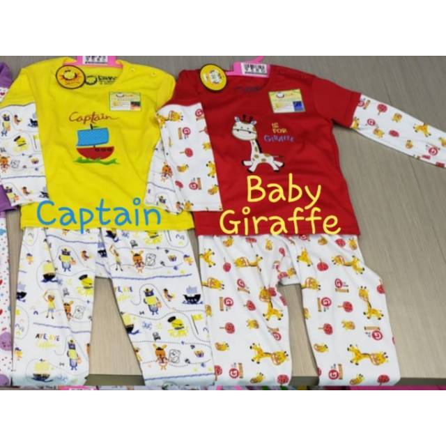 Setelan Piyama Anak Cowok sz:1/2/3 (1-3thn) Lalapoo/LeeVa