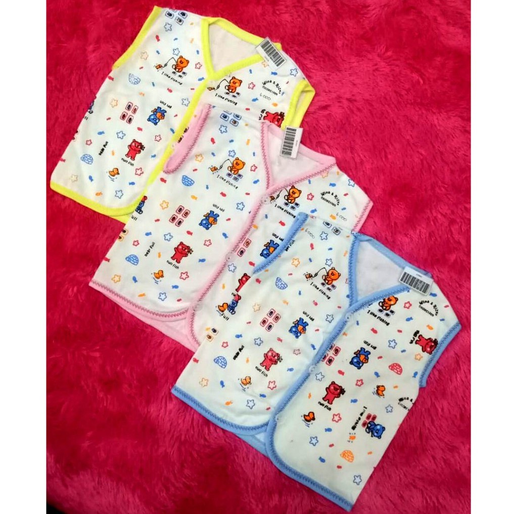 Baju Bayi Atasan Bayi  Kutung Pendek Panjang Hinhin BELI 5 DAPAT GIFT-5