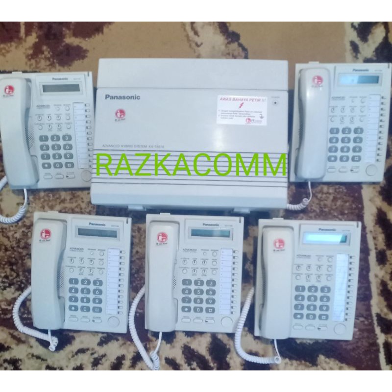 Paket Pabx Panasonic KX-TA308