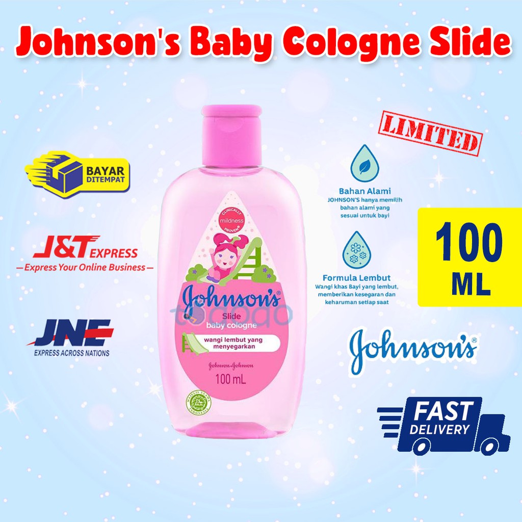 Johnson's Baby Cologne Slide / Parfum Bayi 100ml