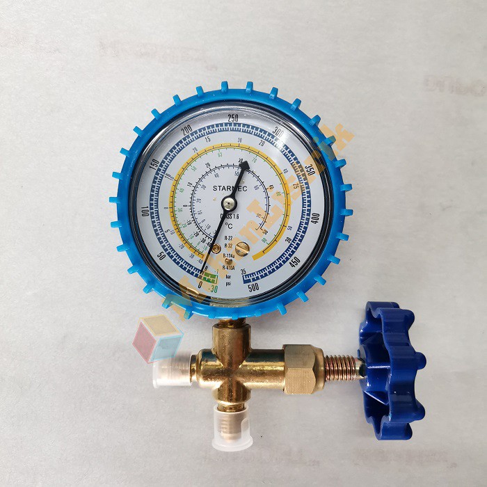 Manifold Single R22 R134A R410A R32 Starmec CT466GF Sparepart
