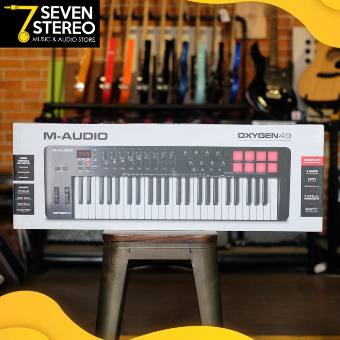 {AudioStore} M-Audio Oxygen 49 USB MIDI Keyboard Controller Berkualitas
