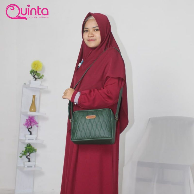 tas selempang wanita/tas premium/tas quinta