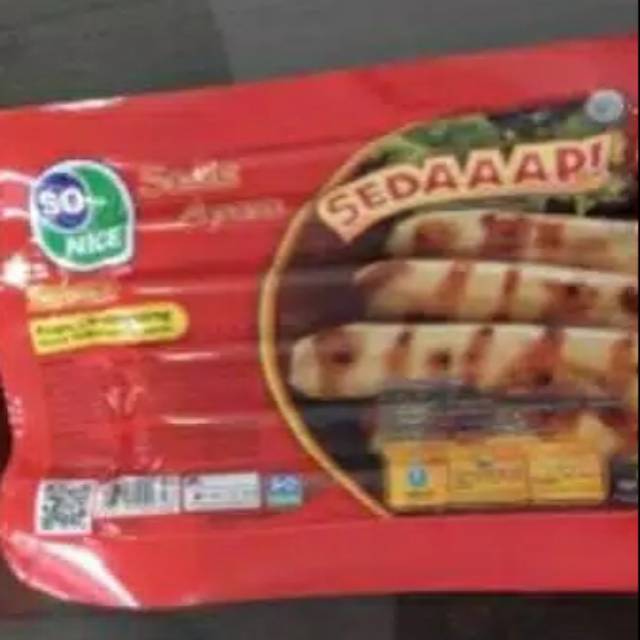 

Sosis So Nice 375gr, frezer food murah
