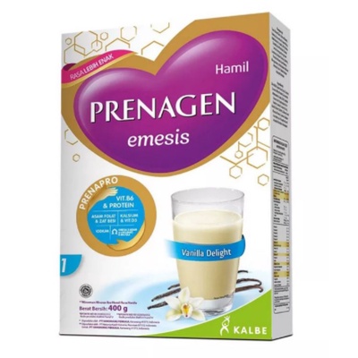 Prenagen Emesis Vanila Delight I Velvety Coklat ( 400 g )