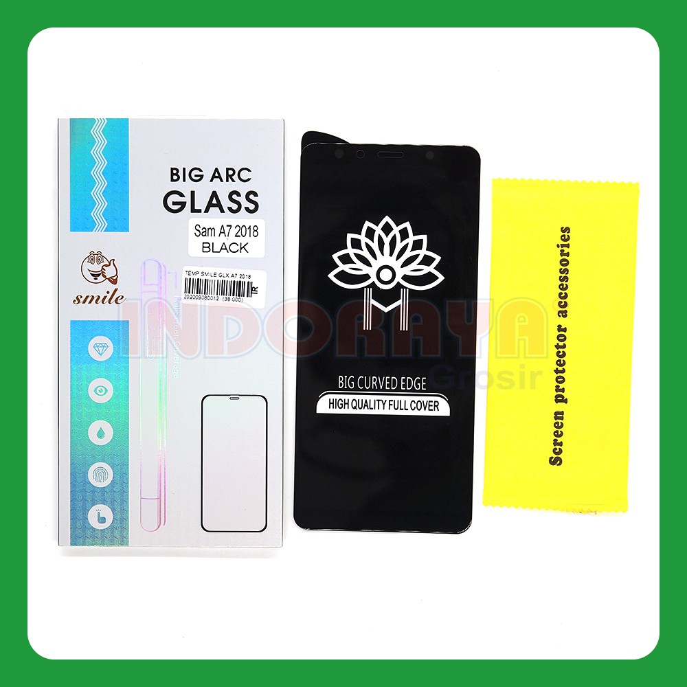 TEMPERED GLASS FULL OPPO A31 A3S A53  A9 2020  ANTI GORES FULL SMILE