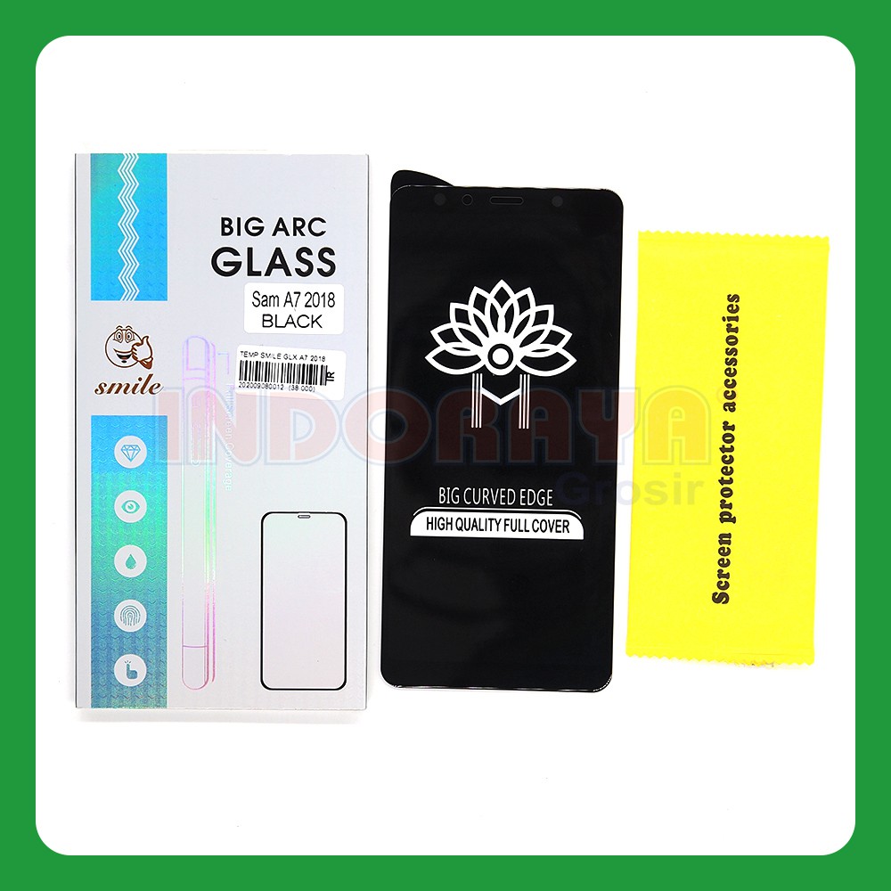 TEMPERED GLASS FULL OPPO A31 A3S A53  A9 2020  ANTI GORES FULL SMILE