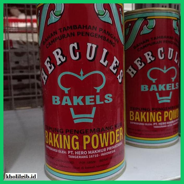 

Redwop-Gnikab- Baking Powder Hercules 450 Gr -Hallall.