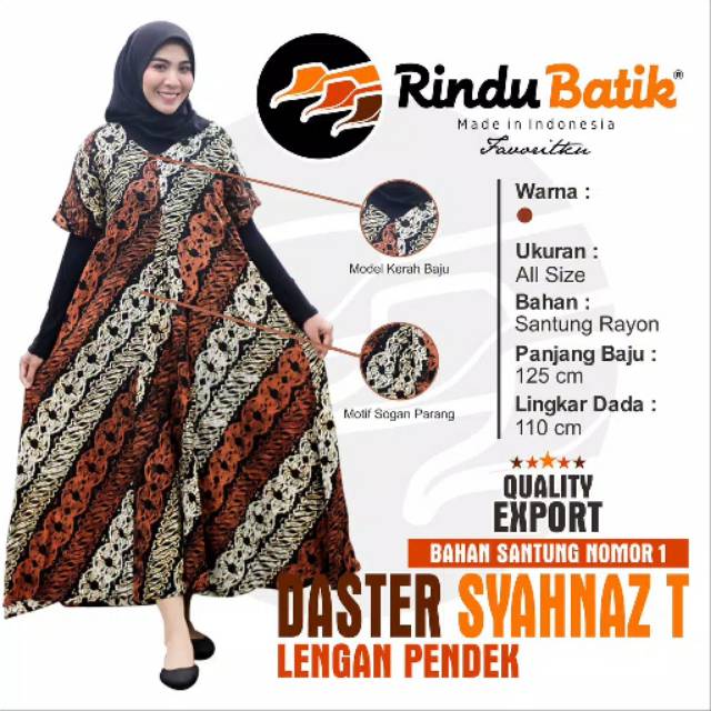 Daster rindu batik