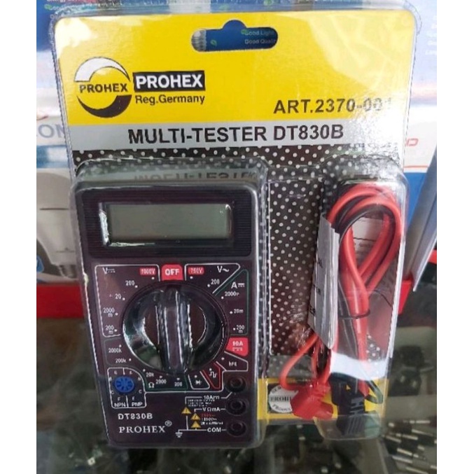 

Multi Tester Digital Prohex DT 830 B Avometer