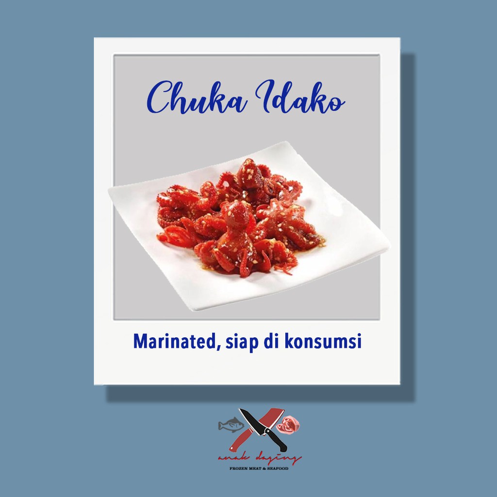 

Chuka Idako - Ready to Eat / Baby Octopus Marinated / Idako Jepang / Octopus Jepang