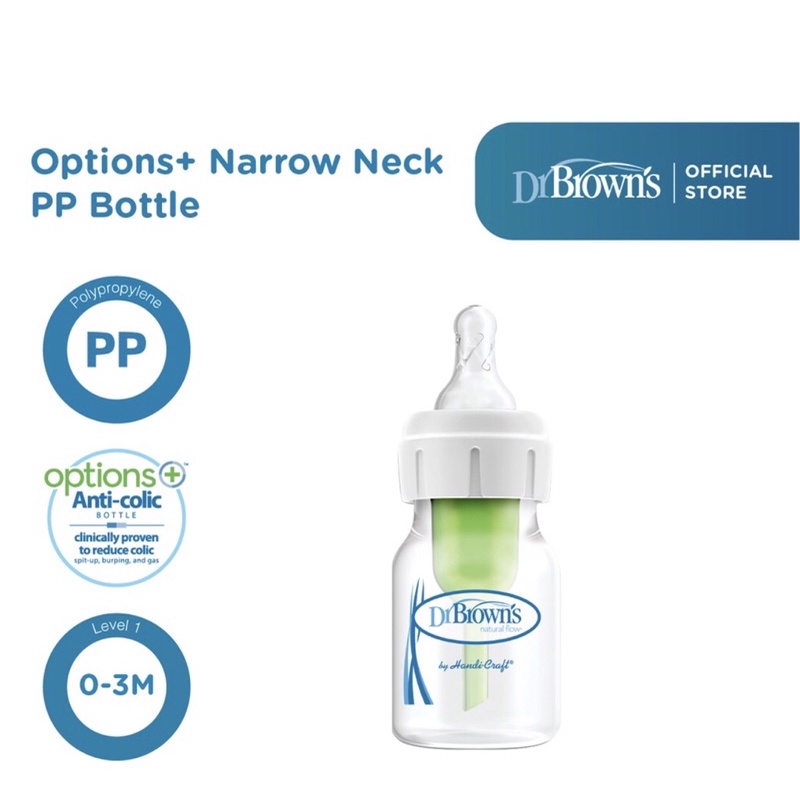 Dr. Brown’s botol options 2oz / natural flow / anti colic