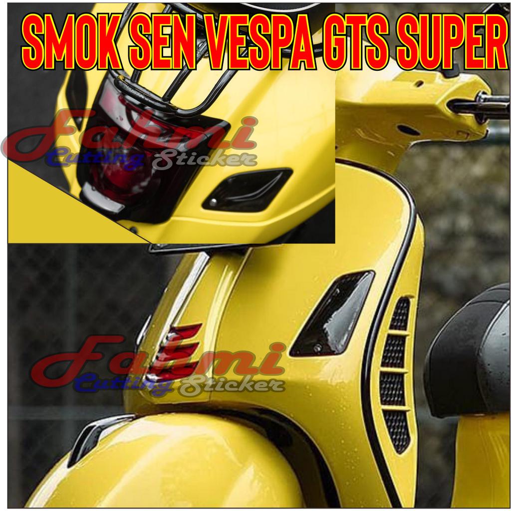 STIKER LAMPU SEN VESPA GTS SUPER 150