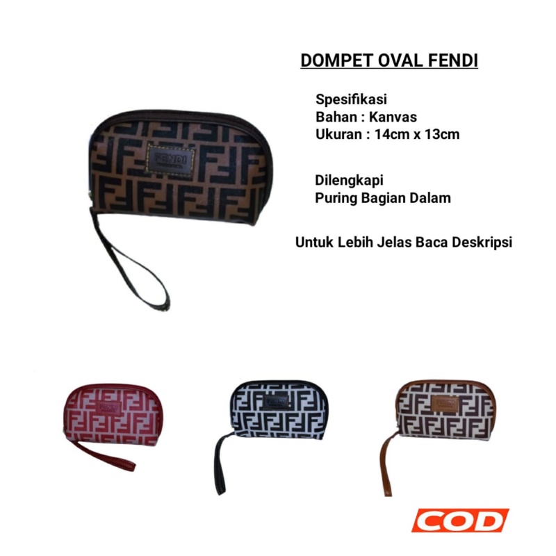 DOMPET HP FENDI IMPORT | DOMPET WANITA PREMIUM / DOMPET UANG / DOMPET KARTU