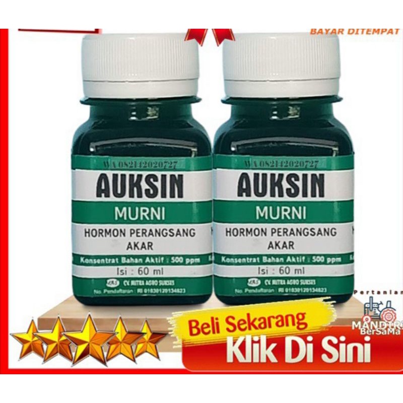 Pupuk Hormon AUKSIN 60ml Hormon Pemacu Pertumbuhan Akar Semua Jenis tanaman Pasti ampuh