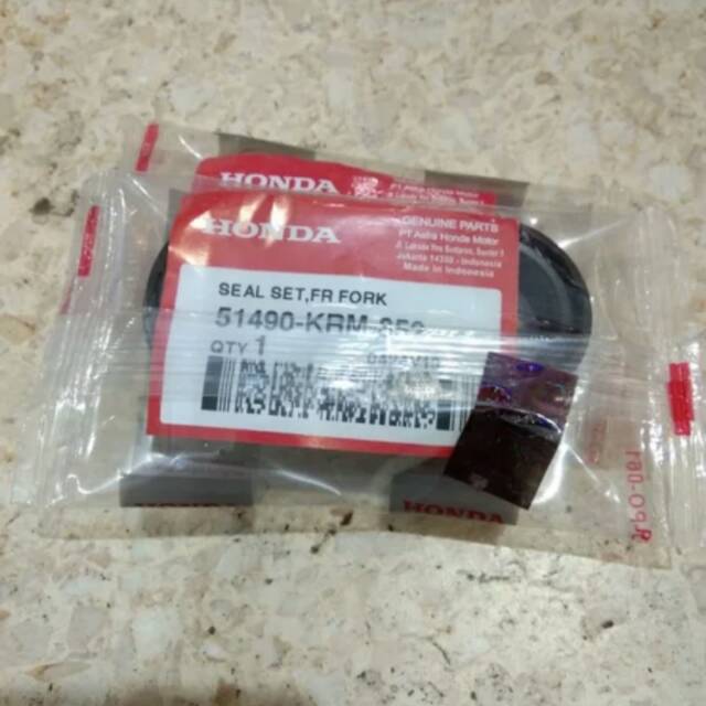 Seal Shock Depan CB150/CBR150/Verza/PCX/Mega Pro New Original