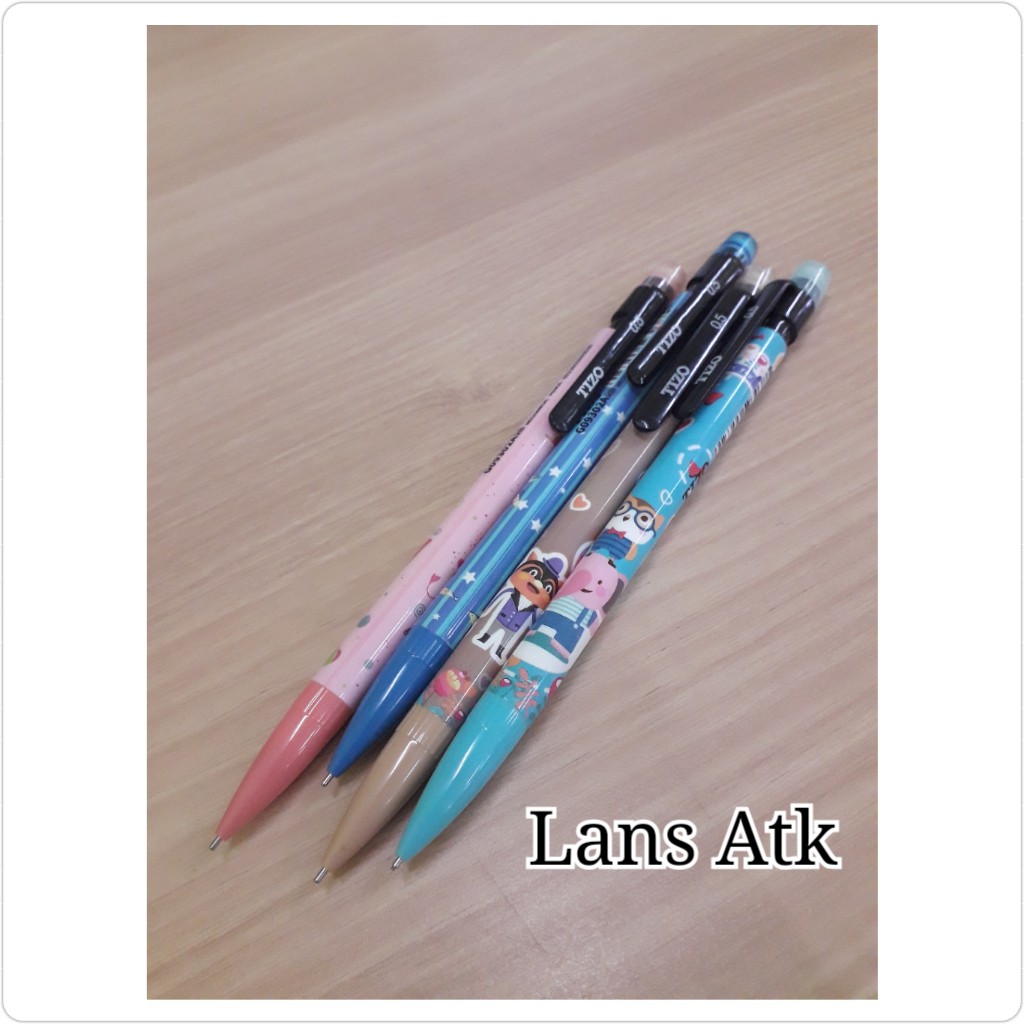 PENSIL MEKANIK TIZO BLACK G09302 pensil mekanik