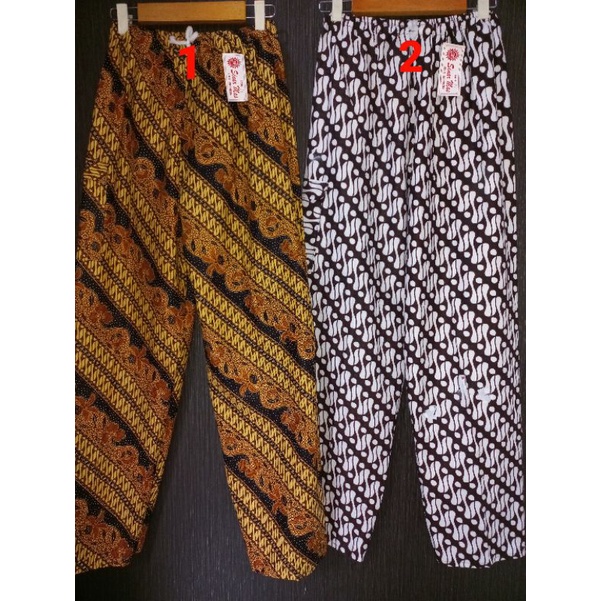 Celana Batik/Celana Pangsi/Celana Batik Katun/Batik/Bawahan Batik/Celana Batik Pria/Celana Batik Wan