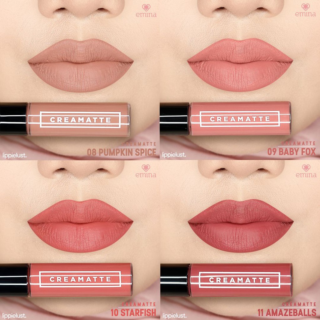 EMINA Creamatte Lip Cream Matte Finish