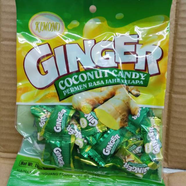 

Kimono Ginger coconut candy / permen jahe kelapa 160gr