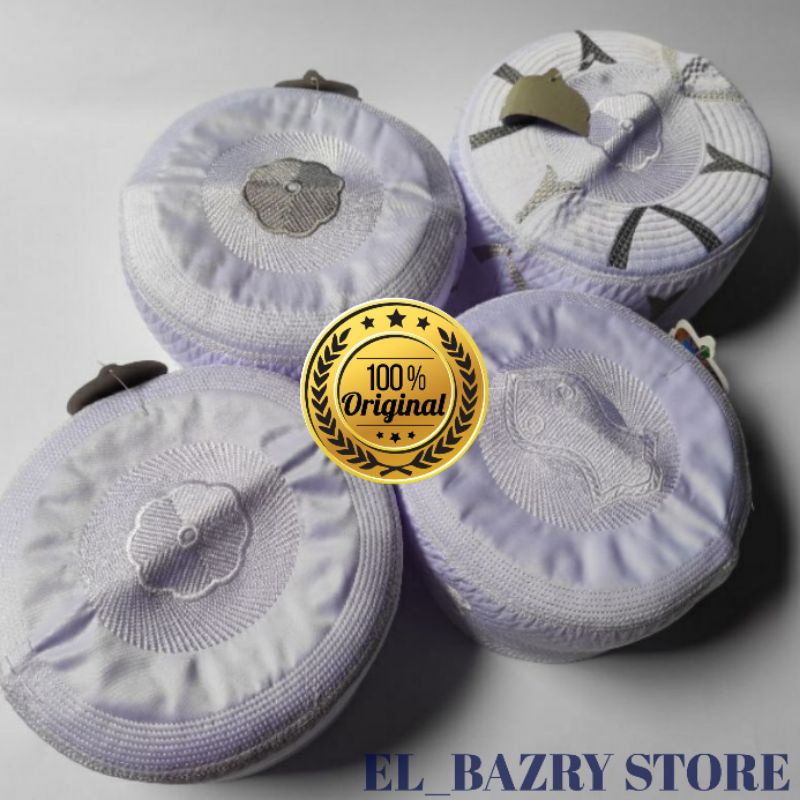 Peci Songkok Kopiah Kupiah Kopyah Kupiyah Madinah Putih ko