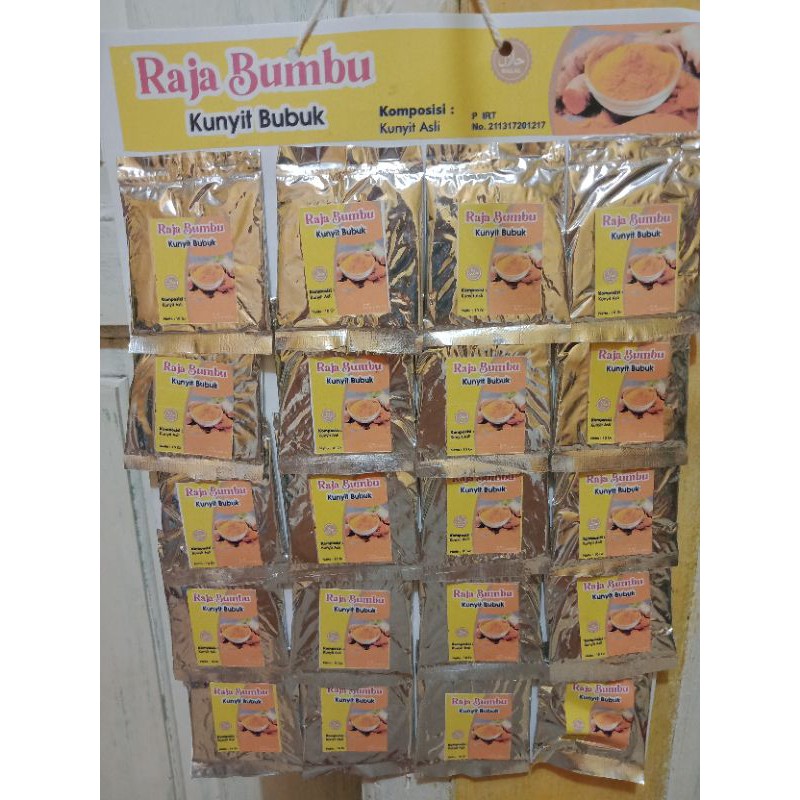 

BumbuDapur/Kunyit Bubuk Alami/RempahRempah/ RajaBumbu