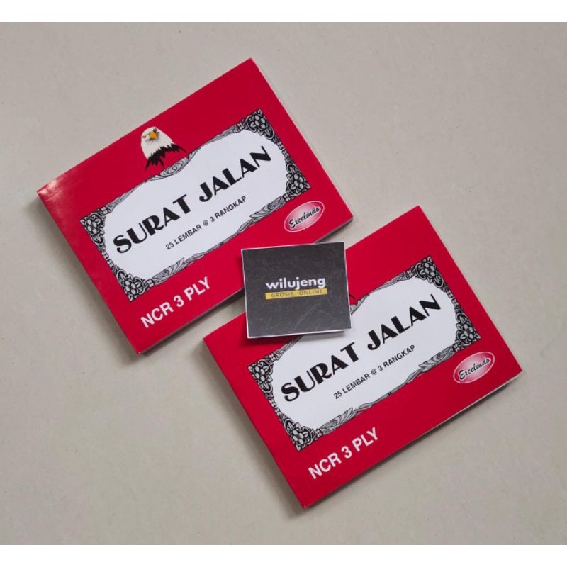 

Surat Jalan 3 Ply Excelindo 25 set (pcs) (200gr)