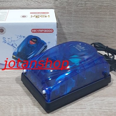 Aerator Airator Oksigen Aquarium Air Pump Mesin Gelembung Udara Paket 2 Lubang