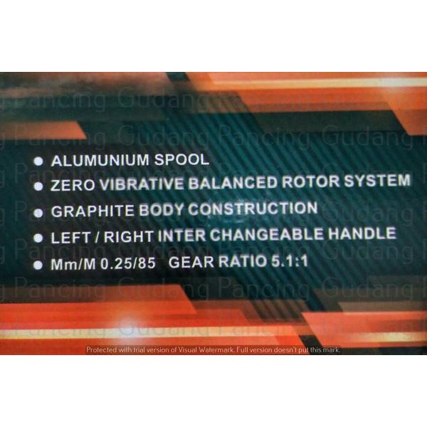 TERBATAS Reel Mini Utecate 200 LARIS