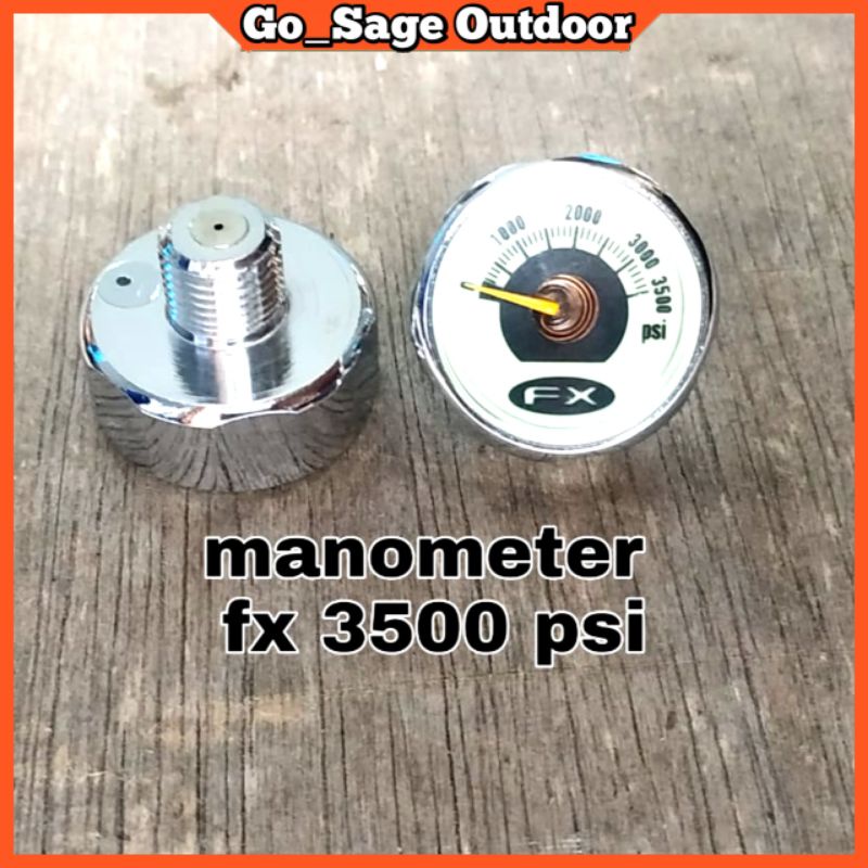 Manometer Pcp FX 3500 Psi