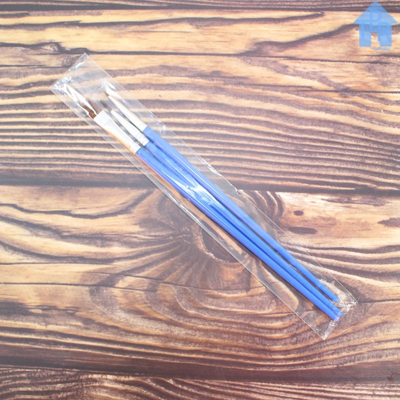 Kuas Lukis Set Ekonomis - 3pcs.