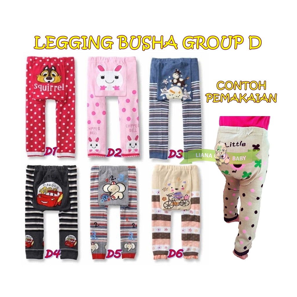 NEW LEGGING BUSHA LEGGING BAYI BUKA KAKI