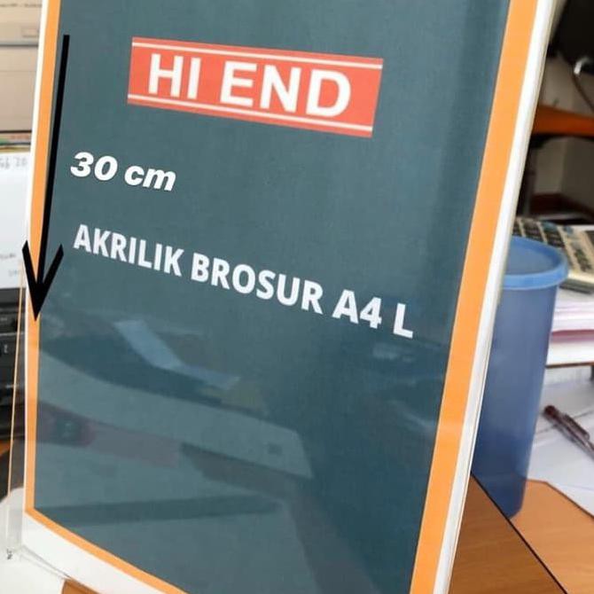 

PROMO TERMURAH akrilik a4 L acrylic / menu / akrylik / brosur / akrilik a4 model L AP201