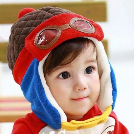 Topi Pilot Korea New Model Pilot Hat Topi Anak Topi Bayi Topi Baby Topi Balita Babymaniashop