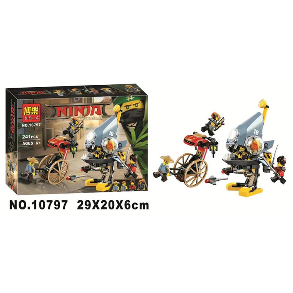 Ninjago Movie Piranha Attack - BELA 10797 - Ninjago