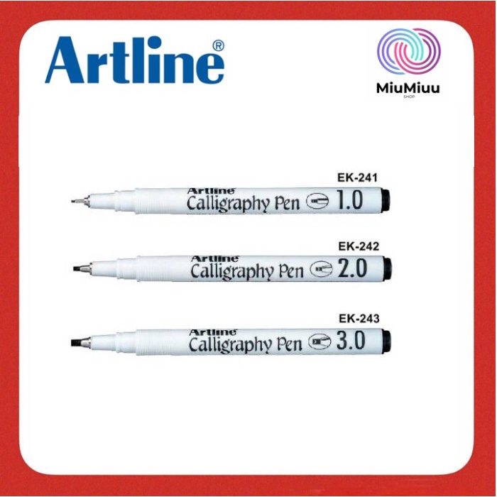 

TERBARU PULPEN KALIGRAFI CALLIGRAPHY PEN ARTLINE EK-241 1.0MM - EK-243 3.0MM - EK-241, Merah