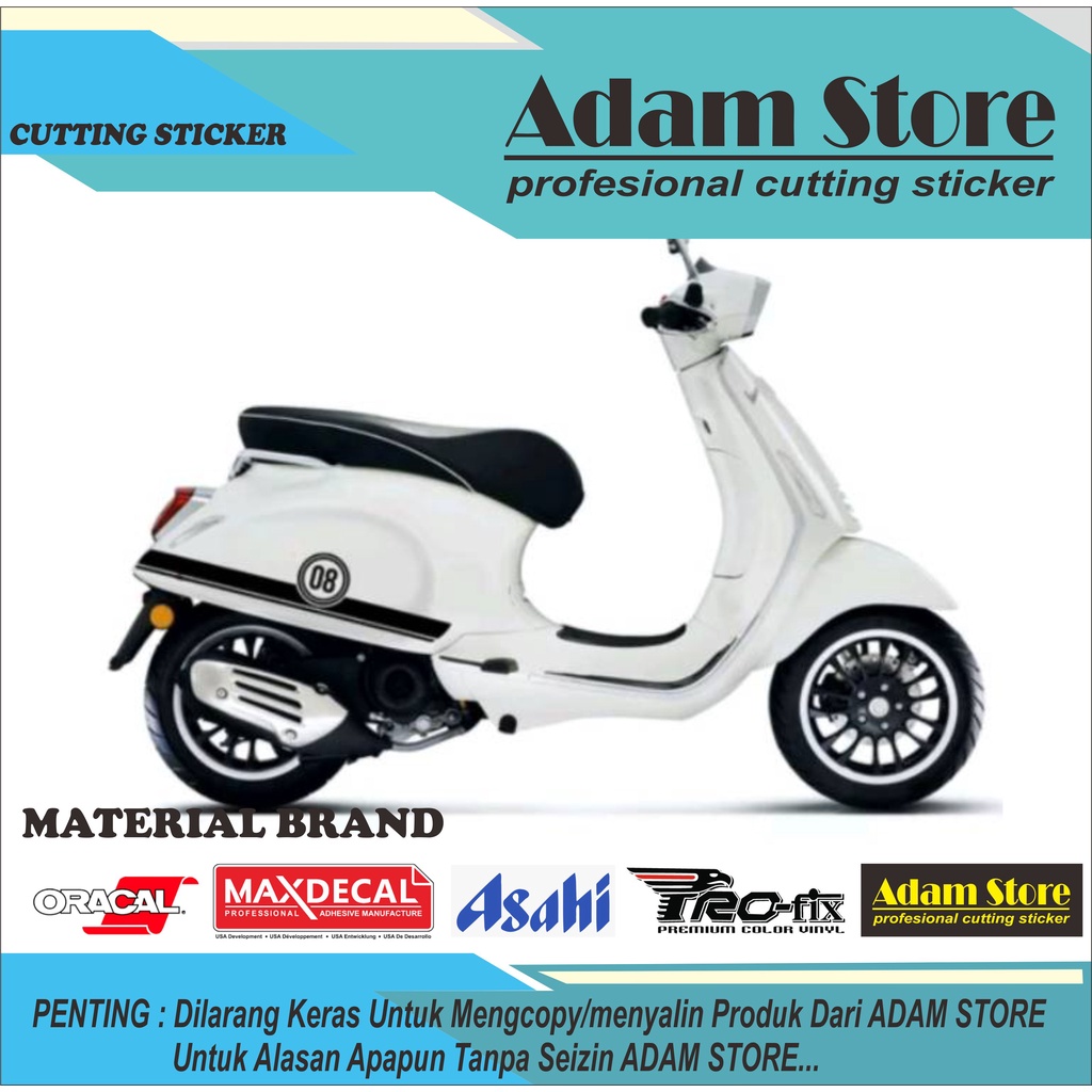 sticker motor vespa lx sticker motor vespa matic sticker motor vespa sticker vespa piaggio sticker v