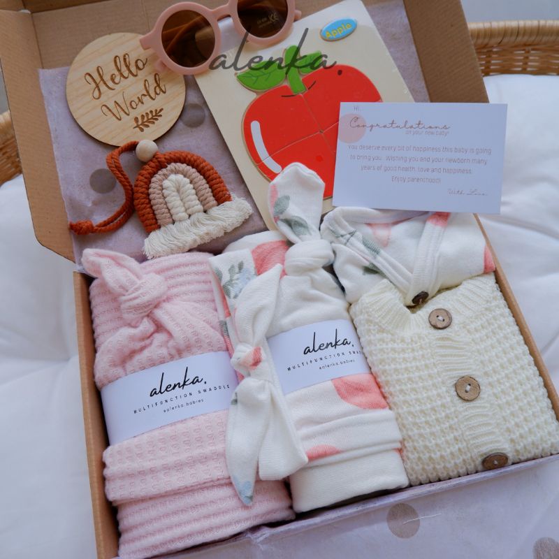 Baby Hampers / Hampers Bayi / Paket Hemat Alenka-C. Peach