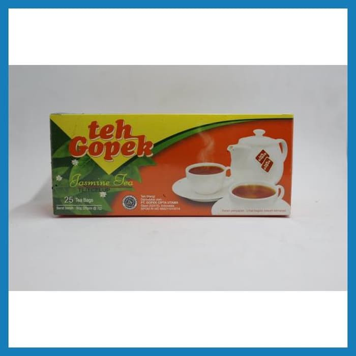 

Gopek Teh Celup 50gr 25s Box Kecil/Teh/Teh Celup/Minuman/Minuman Seduh