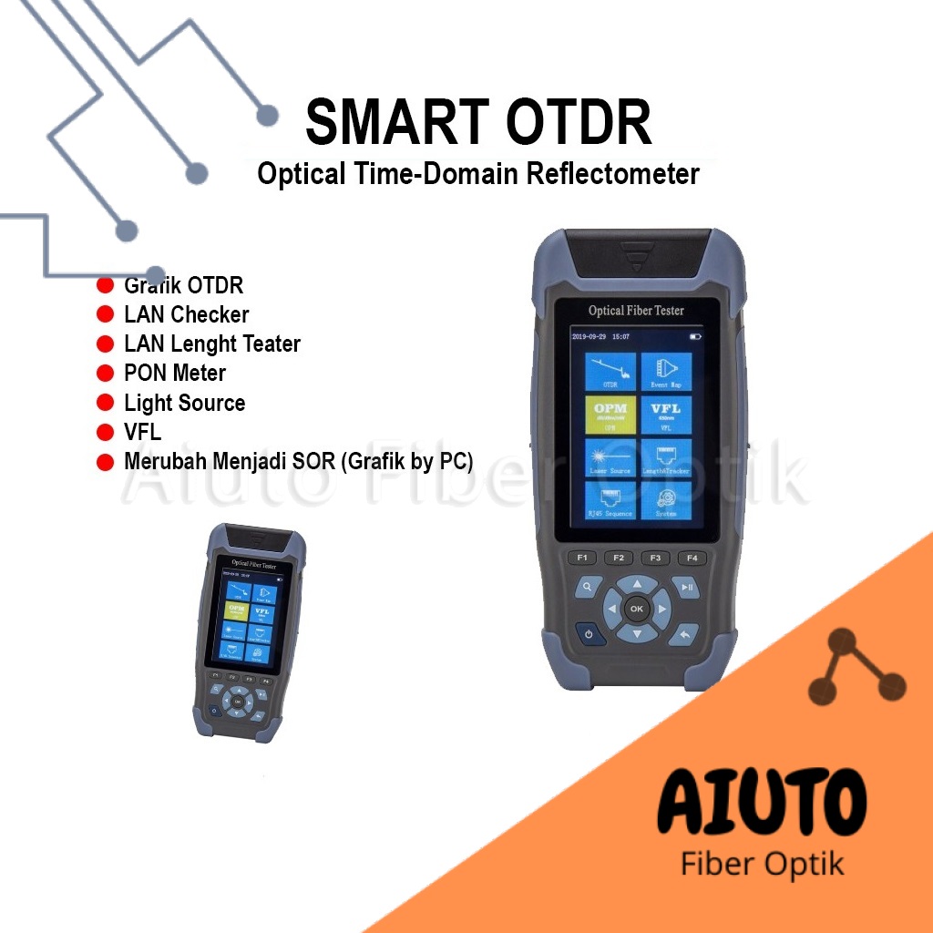 OTDR Mini Smart Lengkap/ Otdr Mini Smart JFO-212