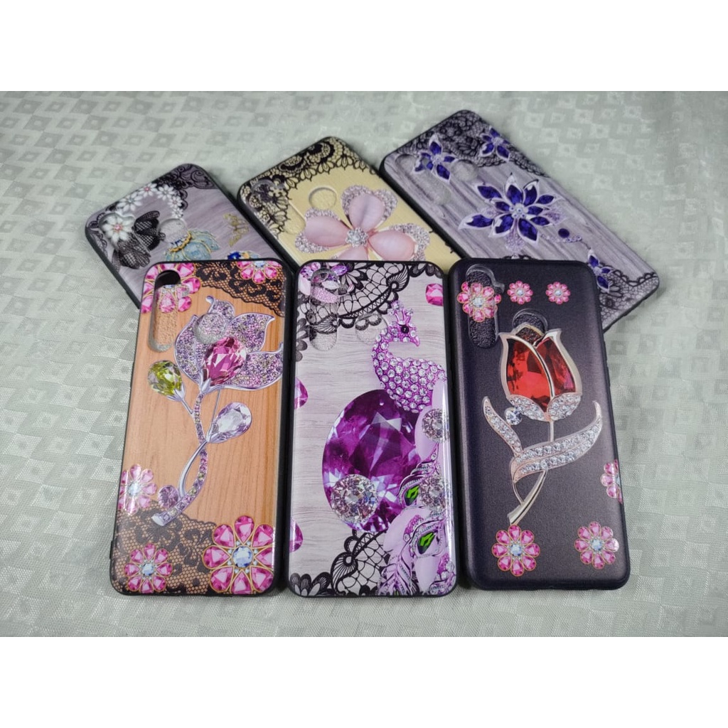 CASE KARAKTER BATIK BUNGA REALME 5 PRO